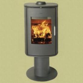 Morso 8147 High Pedestal & Rotatable Plinth Stove by Morso Morso 8147 High Pedestal & Rotatable Plinth Stove by Morso