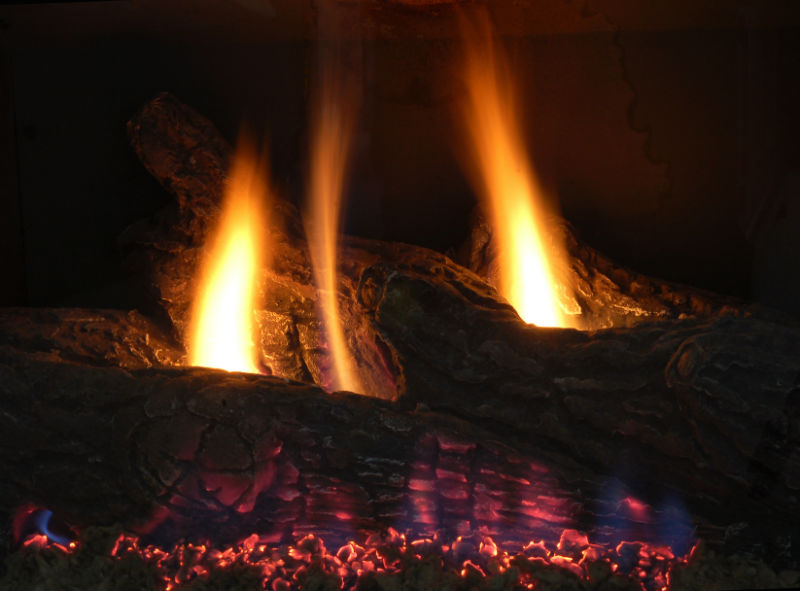 Post-winter gas fireplace inspection