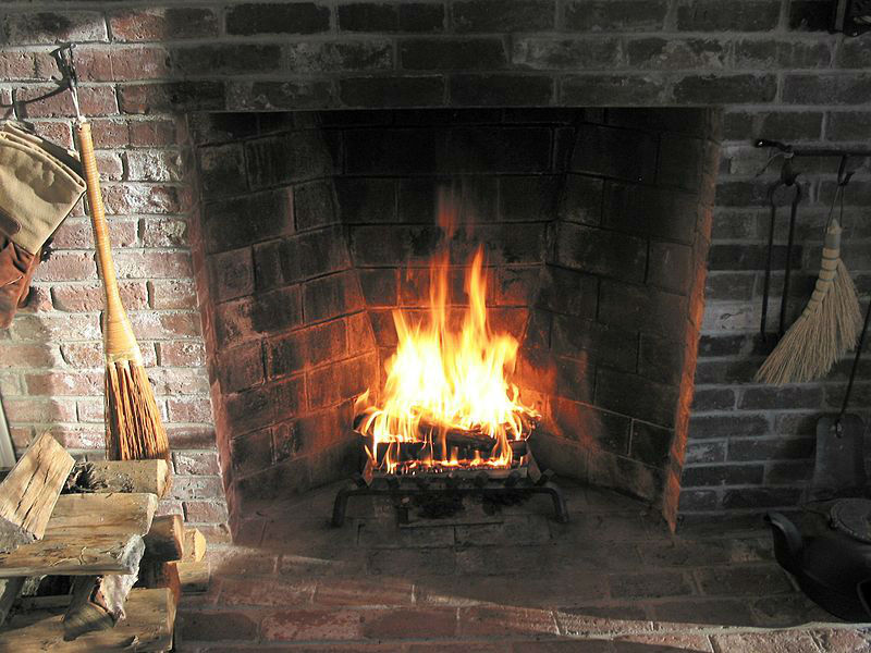 October Is National Fireplace Month