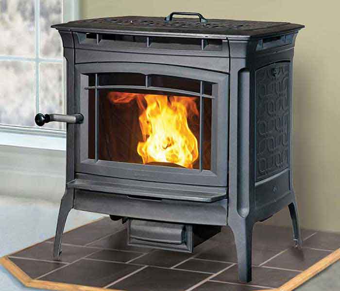 Northeastern Fireplace - Heritage-Pellet-Stove-by-HearthStone