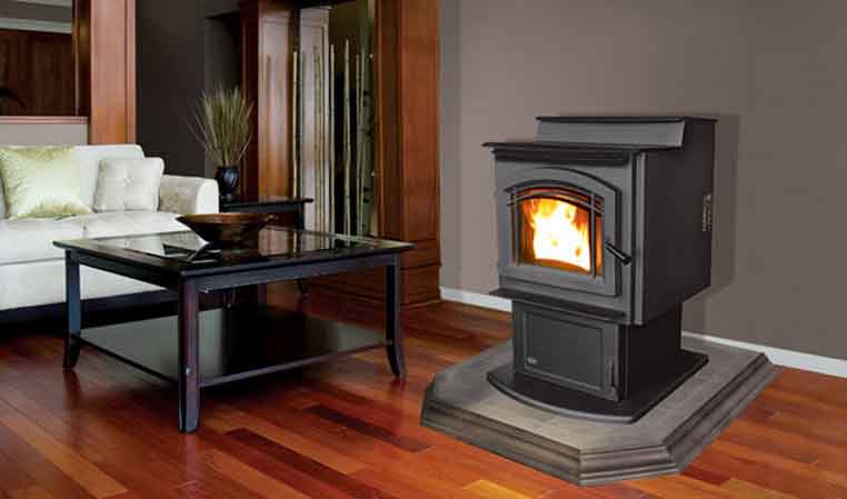 Northeastern Fireplace - M55-Multi-Fuel-Stove-by-Envirofire